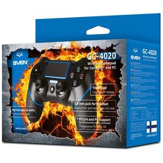 Sven Wireless Gamepad GC-4020 (SV-020293) έως 12 άτοκες Δόσεις