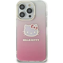 Original Case SAMSUNG GALAXY A55 5G Hello Kitty Hardcase IML Gradient Electrop Kitty Head (HKHCSA55HDGKEP) pink 3666339259440