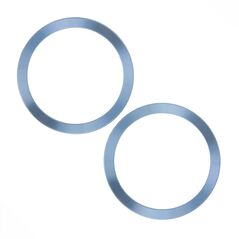 Metal Ring (2 in set) light blue 5907457764217