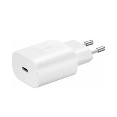 Samsung Travel Adapter USB-C 25W White (EP-TA800NWEGEU) (SAMEP-TA800NWEGEU) έως 12 άτοκες Δόσεις