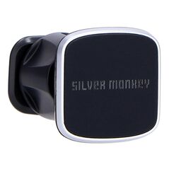 Silver Monkey CM-MGN-SM magnetic car air vent holder - black