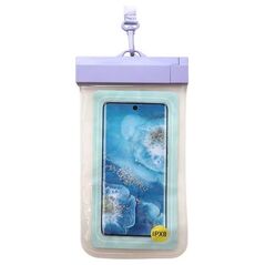 Waterproof Θήκη inos για Smartphones έως 6.9'' Διάφανο-Λιλά 5205598168339 5205598168339 έως και 12 άτοκες δόσεις