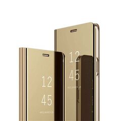 Case HUAWEI Y5P Clear View Cover flip case gold 8819200013947