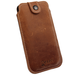 Case IPHONE 6 / 7 / 8 / SE 2020 Nexeri Leather Pocket L brown 5904161118831