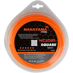 Nakayama pro Nc1020 Μεσινεζα Square Twist 2.0mm-15m 043232 έως 12 Άτοκες Δόσεις