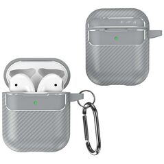 Carbon case for Airpods Pro grey 5907457770133