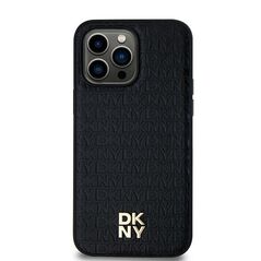 DKNY case for Samsung Galaxy S24 Plus DKHMS24MPSHRPSK black HC Magsafe pu repeat pattern w stack logo 3666339276874