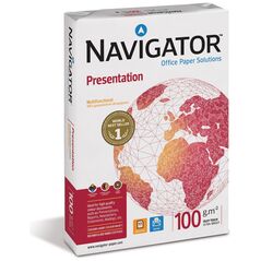 Επαγγελματικό Χαρτί Εκτύπωσης Navigator (Presentation) A4 100g/m² 500 Φύλλα (NVG330966) έως 12 άτοκες Δόσεις