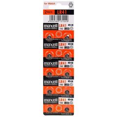 Αλκαλική Μπαταρία Maxell Mini Alkaline battery G3/AG3/L736/192/LR41 10τμχ (LR41AG3M) (MAXLR41AG3) έως 12 άτοκες Δόσεις