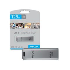 USB FLASH DRIVE PNY 128GB METAL USB 3.1 NEW