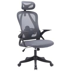 Bormann Elite Bsf1835 Βοrmann Bsf1835 Καρέκλα Διευθυντική Trophy,58x64x120-130cm, με Ανάκλιση, Στήριξη Μέσης, Γκρι 073093 έως 12 Άτοκες Δόσεις