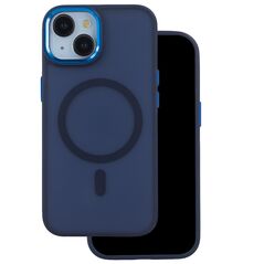 Frozen Mag case for iPhone 15 6,1&quot; navy blue 5907457759381
