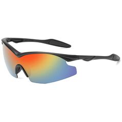 Techsuit Ochelari pentru Ciclism - Techsuit (1806) - Black / Orange Yellow 5949419154964 έως 12 άτοκες Δόσεις