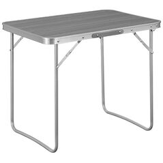 Bormann Bsp1149 Τραπεζι  Camping,πτυσσομενο  Μεταλλικο, mdf Επιφανεια, 80x60x70cm 071259 έως 12 Άτοκες Δόσεις