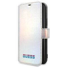 Original Case IPHONE 11 PRO MAX Guess Book Iridescent (GUFLBKN65BLD) silver 3700740461563