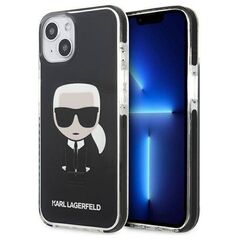Original Case IPHONE 13 MINI Karl Lagerfeld Hardcase Iconik Karl (KLHCP13STPEIKK) black 3666339048402