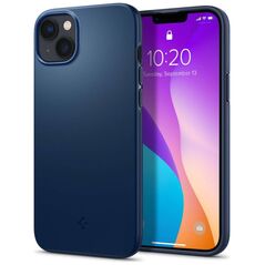 Case IPHONE 14 PLUS Spigen Thin Fit Navy Blue 8809811863086