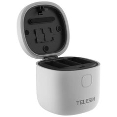 Telesin 3-slot waterproof charger Allin box for GoPro Hero 9 / Hero 10 (GP-BTR-904-GY) 6972860174013
