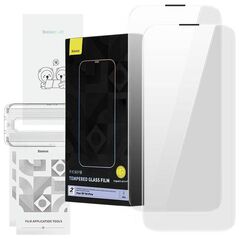 Tempered Glass IPHONE 14 PRO Baseus Corning with a dust filter 6932172631758