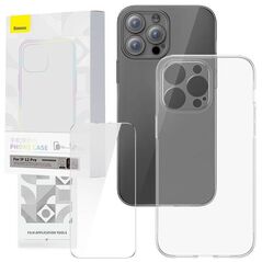 Case IPHONE 12 PRO Baseus Corning & Tempered glass transparent 6932172629755