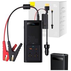 Power Inverter Baseus 300W (24V CN/EU) (black) 6932172629687