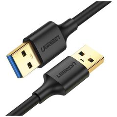 USB 3.0 A-A Cable UGREEN 0.5m (black) 6957303800513