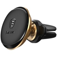 Baseus car holder magnetic with cable clip rosegold new air vent 6932172648756