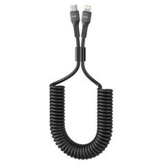 Καλώδιο Σύνδεσης Σπιράλ USB 2.0 Budi USB C σε Lightning 20W 1.8m Μαύρο 6971536926338 6971536926338 έως και 12 άτοκες δόσεις