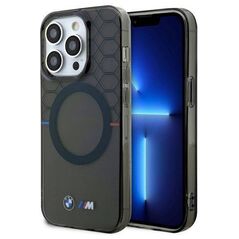 Original Case IPHONE 13 / 13 PRO BMW Pattern MagSafe (BMHMP13LHGPK) gray 3666339122164