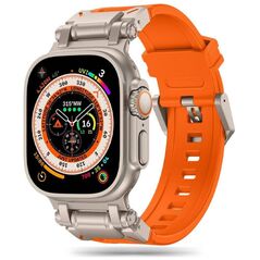 Strap for APPLE WATCH 4 / 5 / 6 / 7 / 8 / 9 / SE / ULTRA 1 / 2 (42 / 44 / 45 / 49 MM) Tech-Protect Delta Pro TItanium 5906302310647