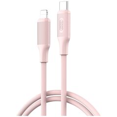 XO cable NB-Q265A PD USB-C - Lightning 1,0m 27W pink 6920680854981