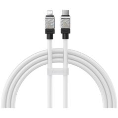 Baseus cable CoolPlay USB-C - Lightning 2m 20W white 6932172626617