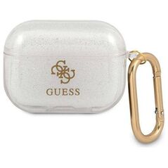 Case APPLE AIRPODS PRO Guess Glitter Collection (GUAPUCG4GT) transparent 3666339009915
