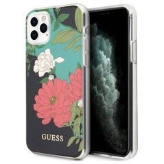 Original Case IPHONE 11 PRO MAX Guess N°1 Flower Collection (GUHCN65IMLFL01) black 3700740475522