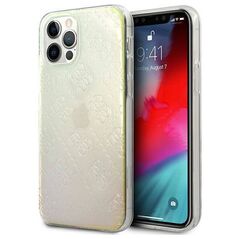 Original Case IPHONE 12 / 12 PRO Guess Hardcase 4G 3D Pattern Collection (GUHCP12M3D4GIRBL) multicolored 3700740481011