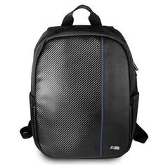 Backpack LAPTOP 16" BMW Carbon Navy Stripe (BMBPCO15CAPNBK) black 3700740467688