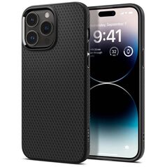 Case IPHONE 14 PRO Spigen Liquid Air Matte black 8809811864540