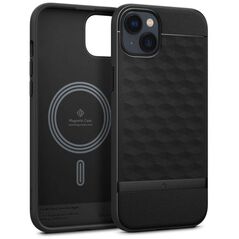 Case IPHONE 14 PLUS Caselogy Parallax Mag MagSafe Matte black 810083831596