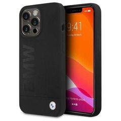 Original Case IPHONE 13 PRO BMW Hardcase Silicone Signature Logo MagSafe (BMHMP13LSLBLBK) black 3666339059712
