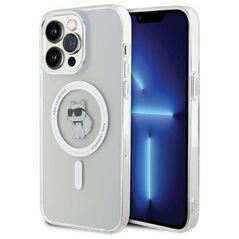 Original Case APPLE IPHONE 15 PRO MAX Karl Lagerfeld Hardcase IML Choupette MagSafe (KLHMP15XHFCCNOT) transparent 3666339162429