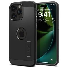 Case APPLE IPHONE 15 PRO MAX Spigen Tough Armor Mag MagSafe black 8809896749435