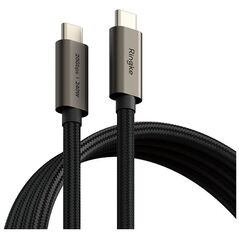 Cable PD 240W 2m USB-C - USB-C Ringke USB 3.2 GEN 2X2 black 8809961785078