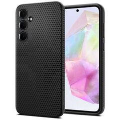 Case SAMSUNG GALAXY A35 5G Spigen Liquid Air Matte black 8809971224314
