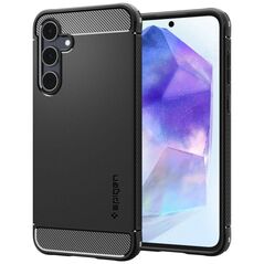 Case SAMSUNG GALAXY A55 5G Spigen Rugged Armor Matte black 8809971224420