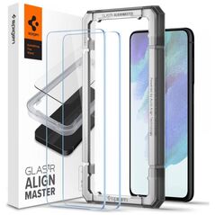 Tempered Glass SAMSUNG GALAXY S21 FE Spigen ALM Glas.tr 2-pack 8809756648489