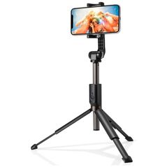 SPIGEN S540W WIRELESS SELFIE STICK TRIPOD BLACK 8809606426885