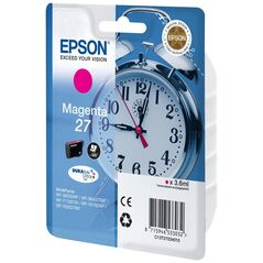 Epson Μελάνι Inkjet Series 27 Magenta (C13T27034012) (EPST270340) έως 12 άτοκες Δόσεις