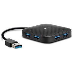 TP-LINK Portable Usb Hub UH400 USB 3.0 4-Port V4 (UH400) (TPUH400) έως 12 άτοκες Δόσεις