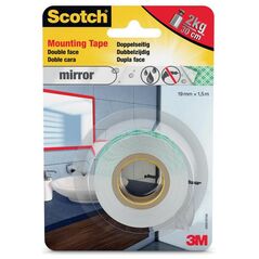 Ταινία Διπλής Όψεως 3Μ 4496W-1915-P Mirror Tape 19mmx1,5m 5kg (4496W1915P) (MMM4496W1915P) έως 12 άτοκες Δόσεις