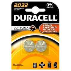 Duracell Long Lasting Power Μπαταρίες Λιθίου Ρολογιών CR2032 3V 2τμχ (DLLPCR2032)(DURDLLPCR2032) έως 12 άτοκες Δόσεις